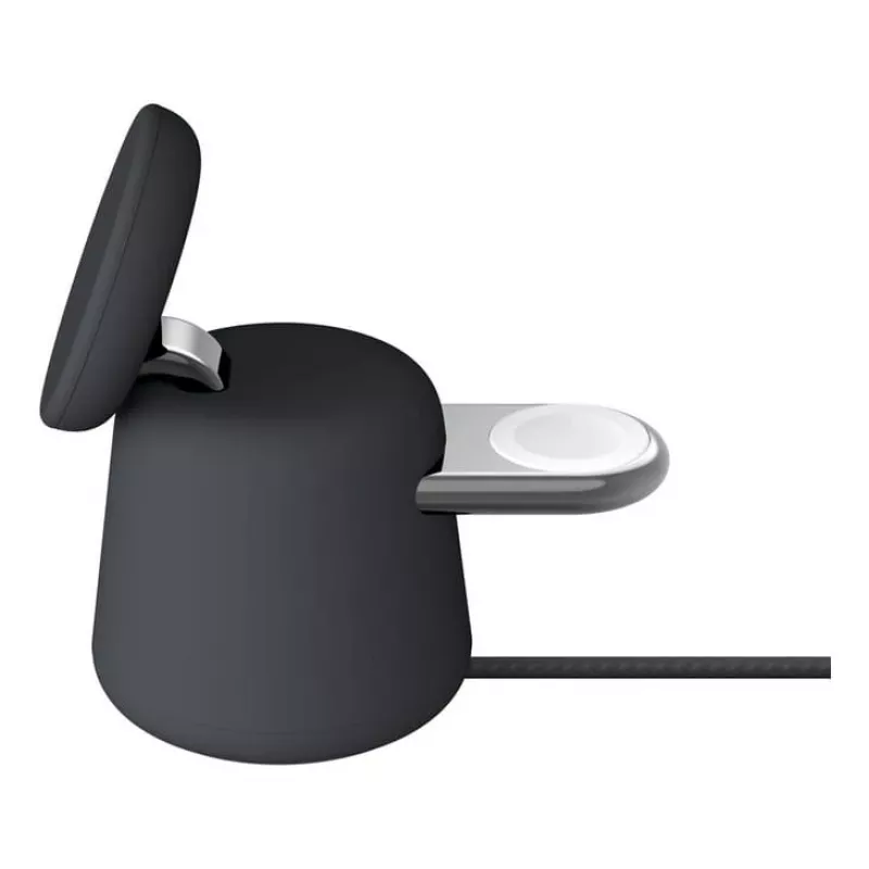 Belaidis įkroviklis Belkin WIZ027VFH36 2‑in‑1 magnetinis Qi2 15W, skirtas iPhone ir Apple Watch