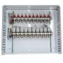 Grindinio šildymo kolektorius, 10 kontūrų, su NC AC230V termoelektrinėmis pavaromis ir srauto matuokliais