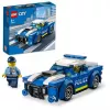 LEGO 60312 City Policijos automobilio žaislas vaikams nuo 5 metų su pareigūno minifigūra, maža dovana, nuotykių serijos persekiojimo transporto priemonė