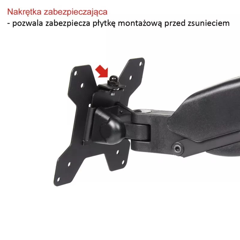 Sieninis laikiklis 1 LCD monitoriui 13-27 colių L-12GW