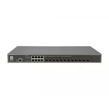 Valdomas L3 Gigabit Ethernet jungiklis LevelOne GTL-2091, 20 prievadų, pilka