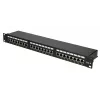 Extralink CAT6 STP V2 | Patchpanel | 24 prievadai