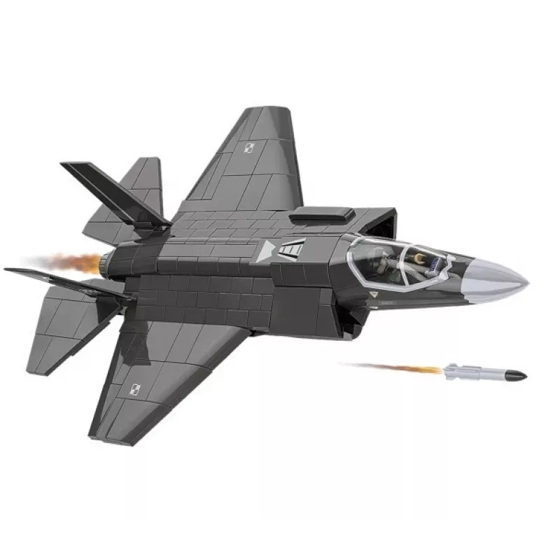Konstruktorius Cobi F-35A Lightning II — 605 dalių, mastelio modelis
