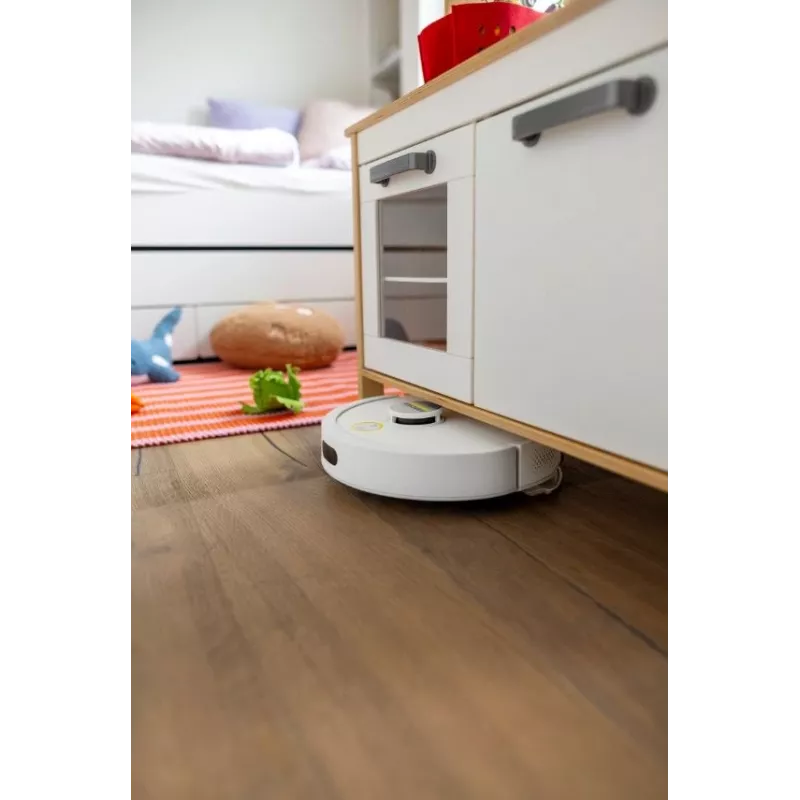 KÄRCHER RVC 3 Comfort baltas grindų valymo robotas su bazine stotele