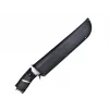 Išgyvenimo peilis Cinema Classic CC-PDT – nerūdijančio plieno ašmenys 375 mm, bendras ilgis 525 mm, nerūdijančio plieno rankena, juodas plastikinis makštis, 1 kg