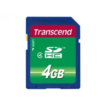Transcend TS4GSDHC4 4 GB SDHC atminties kortelė