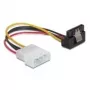 SATA HDD kabelis DeLOCK 60121, spalvotas, 0,015 m