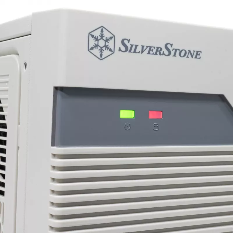 Kompiuterio korpusas Silverstone SST-FLP01W HTPC baltas