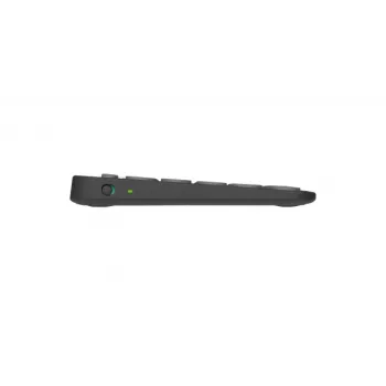 Logitech Pebble Keys 2 K380s belaidė klaviatūra – Bluetooth LE – QWERTY išdėstymas (šiaurietiškas) – tamsiai pilka (920-011879)