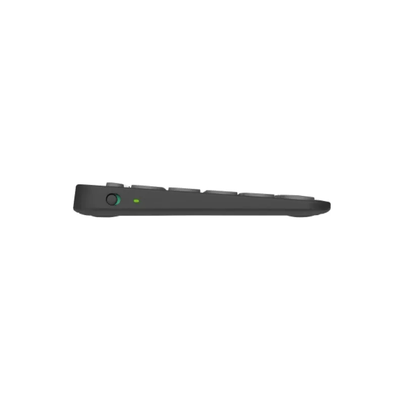 Logitech Pebble Keys 2 K380s belaidė klaviatūra – Bluetooth LE – QWERTY išdėstymas (šiaurietiškas) – tamsiai pilka (920-011879)