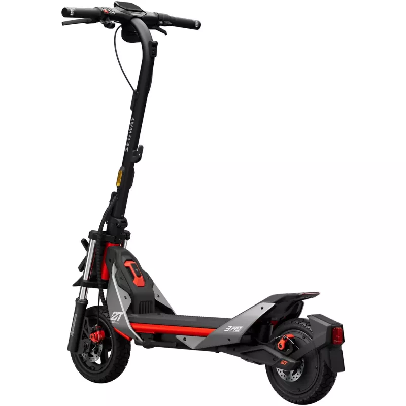 SEGWAY-NINEBOT ZT3 Pro E Sulankstomas elektrinis paspirtukas - Pilka ir Juoda