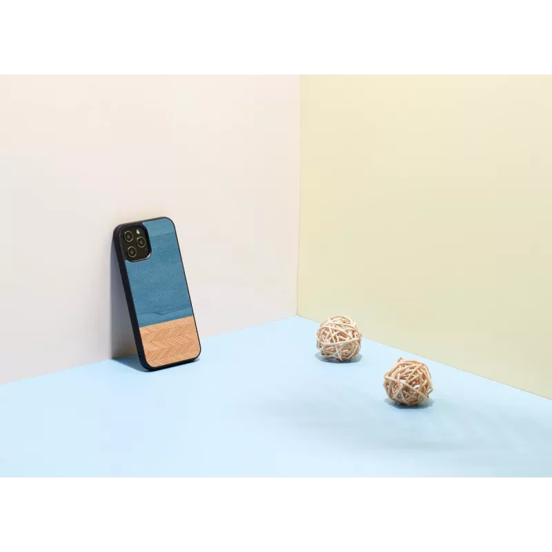 Dėklas iPhone 12 Pro Max man and wood denim juodas