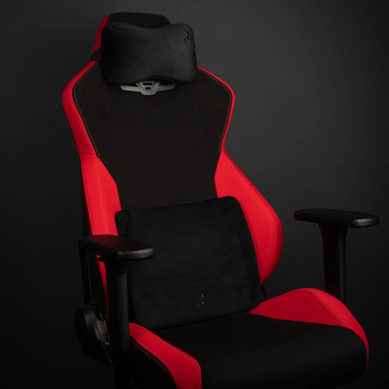 Memory Foam pagalvių rinkinys nitro concepts NC-PST-MF-001 – juodos, ergonomiškos atraminės pagalvės (rinkinys)