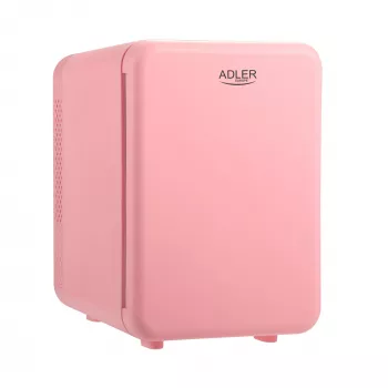 Adler AD 8084 Mini šaldytuvas, laisvai pastatomas, 4 L, 27 cm, rožinis