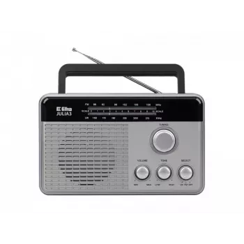 Radijo imtuvas ELTRA Radio Julia 3 sidabrinis