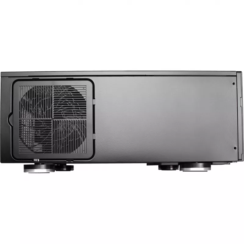 Korpusas SilverStone Grandia GD08 – stalinis – SSI EEB – be maitinimo šaltinio – juodas – USB/audio
