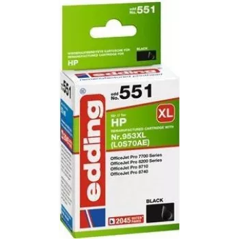 Edding EDD-551 Druckerpatrone 1 Stück(e) Kompatibel Hohe (XL-) Ausbeute Schwarz (18-551)