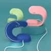 Stelio ST-CHS01-PK Junior rožinis įkrovimo stovas – USB belaidis dokas telefonams ir planšetėms, vienas prievadas, kompaktiškas