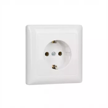 Kištukinis lizdas Schuko Gira 444003 Standard 55 R — pilna apsauginė plokštelė