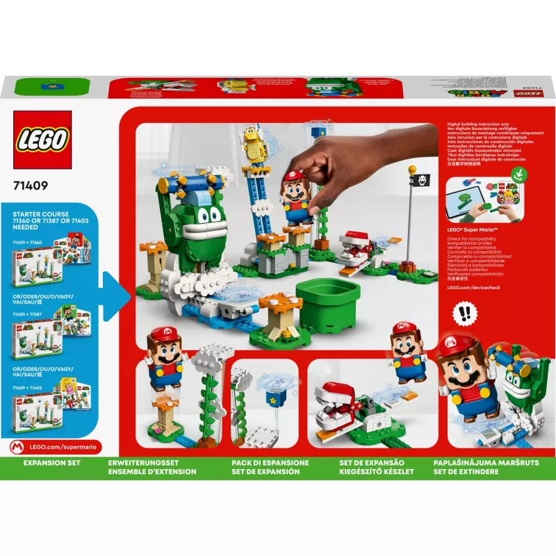 Konstruktorius LEGO Super Mario 3 priešų figūrėlės 71409 – Bumerango Brolis ir Piranijinis Augalas