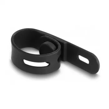 Daugkartinio naudojimo kabelių raištis DeLOCK Soft Tie 10 vnt. juoda balta