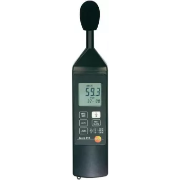 Testo 815 skaitmeninis garso lygio matuoklis su A ir C svoriu, greitu ir lėtu režimu, 32–130 dB, 1 dB ir 0,1 dB skyra (0563 8155)