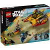 LEGO Star Wars Liepsnos greitaeigis 75414 sniego transporto priemonės rinkinys – 349 detalės, 3 minifigūrėlės, nuo 7 metų