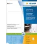 HERMA Premium adresų etiketės – popierius, matinis, nuolatinis lipnus sluoksnis, balta, 105 x 148 mm, 800 vnt. (800 lapų x 1) (8689)
