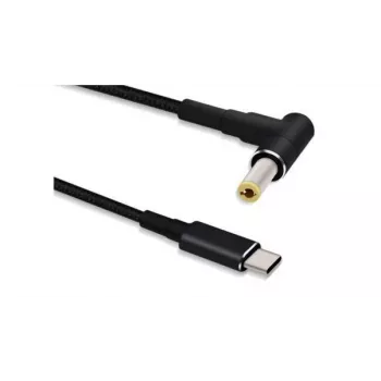 Keitiklis Microconnect USBC-DC-5A-20V USB C į 5.5×2.5 mm, 1,2 m, juodas