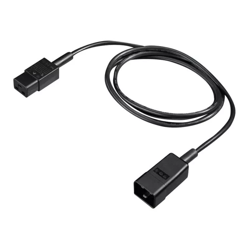 Rittal DK 7200.217 Juodas 1,8 m C20 kištukas C19 lizdas