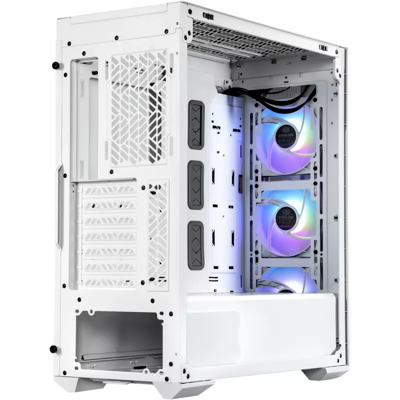 PC korpusas Cooler Master MasterBox TD500 Mesh V2 Midi Tower baltas