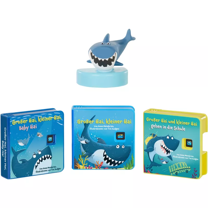 Little Tikes Story Dream Machine garso knygelė Big Shark Little Shark Collection