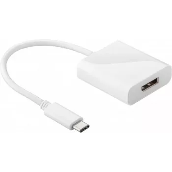 Wentronic Goobay USB-C™ adapteris – DisplayPort, baltas (66257)