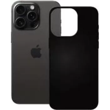 PEDEA Soft TPU Dėklas, skirtas Apple iPhone 16 Pro - juodas (50160995)