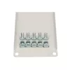 Užpildymo panelė Extralink Front Blank Panel 2U 19 colių pilka