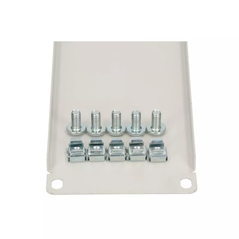 Užpildymo panelė Extralink Front Blank Panel 2U 19 colių pilka