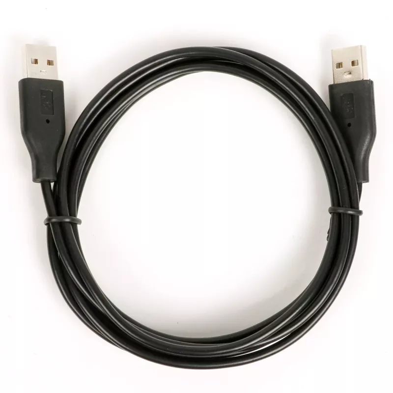 USB laidas AM-AM 1,8 m juodas
