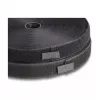 DeLOCK Heavy-duty lipnusis ir siuvamasis lipdukas 25 m x 25 mm juodas