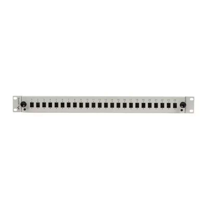 Šviesolaidžių pataisų skydelis LANBERG FOP1-24SS-LDS 1U 24xSC 24xLC