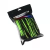 Vidinis maitinimo kabelių rinkinys CableMod CM-PCAB-BKIT-NKKLG-3PK-R Juoda Žalia