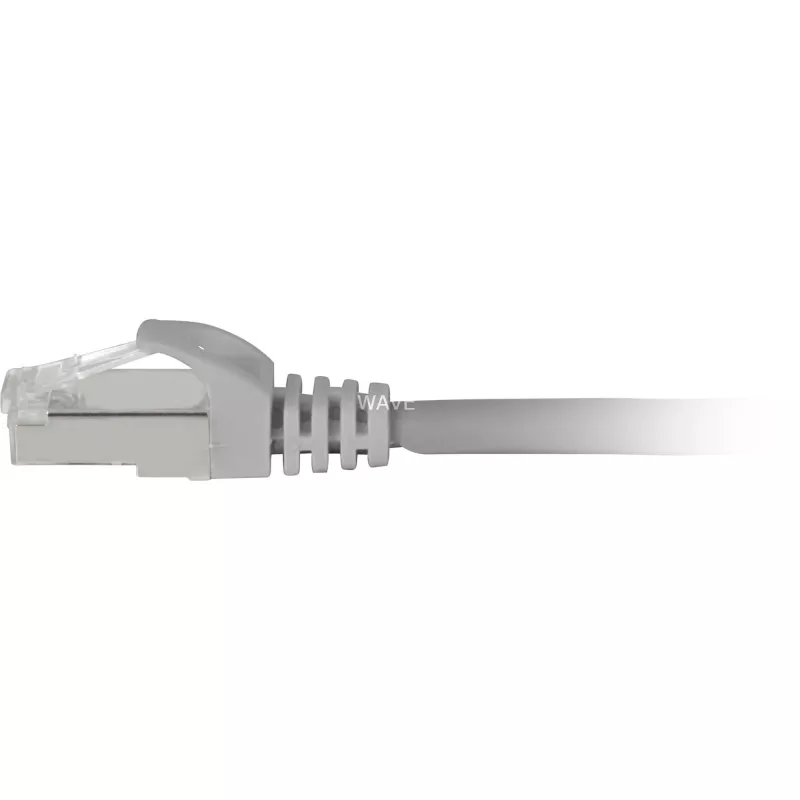 Tinklo kabelis Sharkoon Patch SFTP RJ-45 Cat.7a 10m Pilka