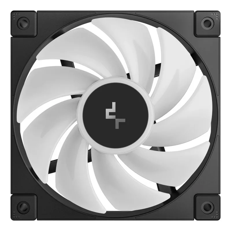 Ventiliatorių rinkinys DeepCool FD12 ARGB-3 in 1 12 cm juodas baltas 3 vnt. Maksimalus oro slėgis 2.56 mmH2O