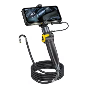 Endoskopas UleFone EC03 1080P su vandeniui atspariu lanksčiu kabeliu, modelis UF-EC03