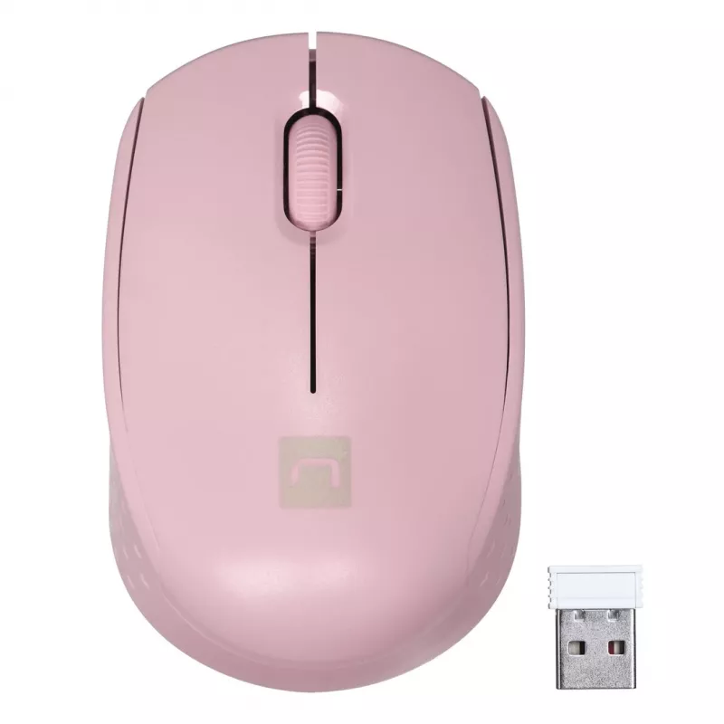 NATEC STORK pelė Home Ambidextrous RF Wireless + USB-A optinė 1600 DPI