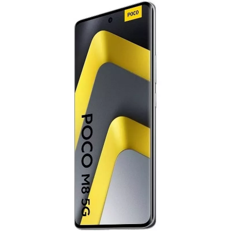 POCO M8 5G 17,2 cm (6,77 inch) Hybrid Dual SIM USB Type-C 8 GB 512 GB 5520 mAh sidabrinis
