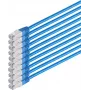 Tinklo laidas ShiverPeaks 75711-HB-SET10 CAT6 S/FTP PIMF, 4 poros, vytas