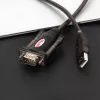 UNITEK Y-105A serijinis kabelis juodas 1,5 m USB-A į DB-9