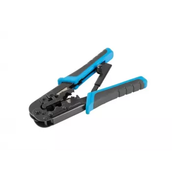 Krimpingo įrankis LANBERG NT-0201 RJ-45 jungtims, 180 mm, 315 g, juodas/mėlynas