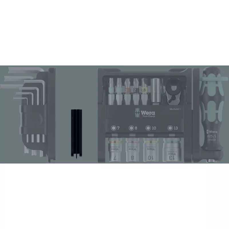 Adapteris Wera Tool-Check Modular 10,5 x 47,0 x 16,5 mm