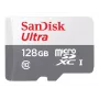 SanDisk Ultra atminties kortelė 128 GB MicroSDXC Class 10 (SDSQUNR-128G-GN3MN)